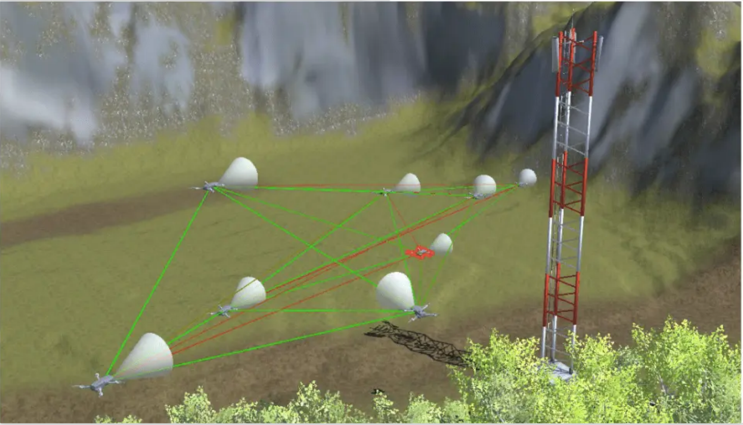 Thumbnail for the thesis proposal Resilient Coordination of Multi-robot Systems